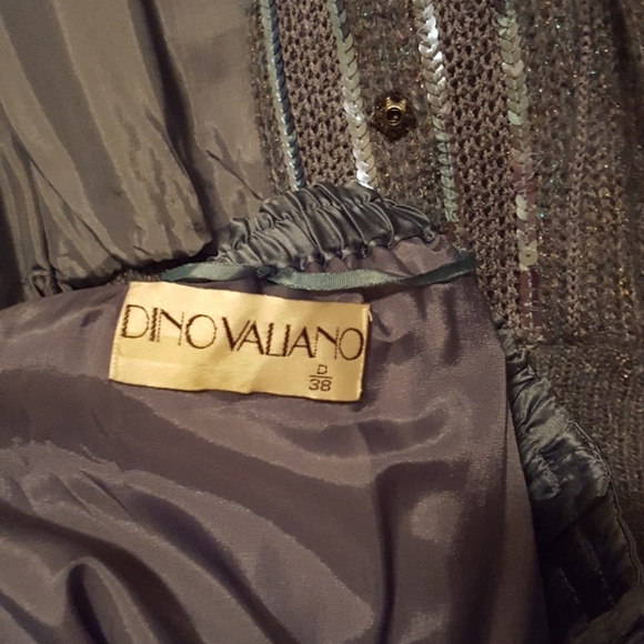 Dino Valiano vintage sweater and skirt set size 38 - Picture 6 of 8